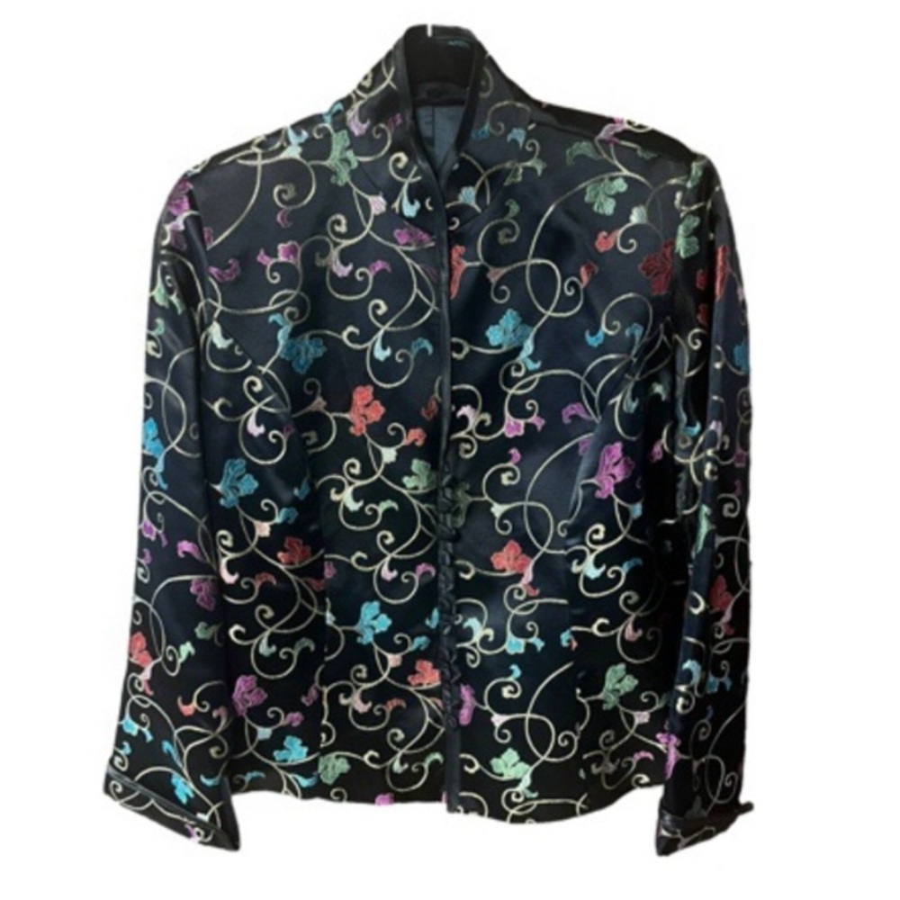 Monaco Floral Embroidered Jacket